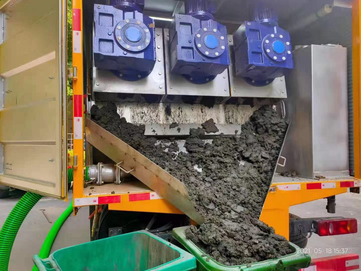 铜陵化粪池清掏城市维护站-泥浆净化干湿分离处理